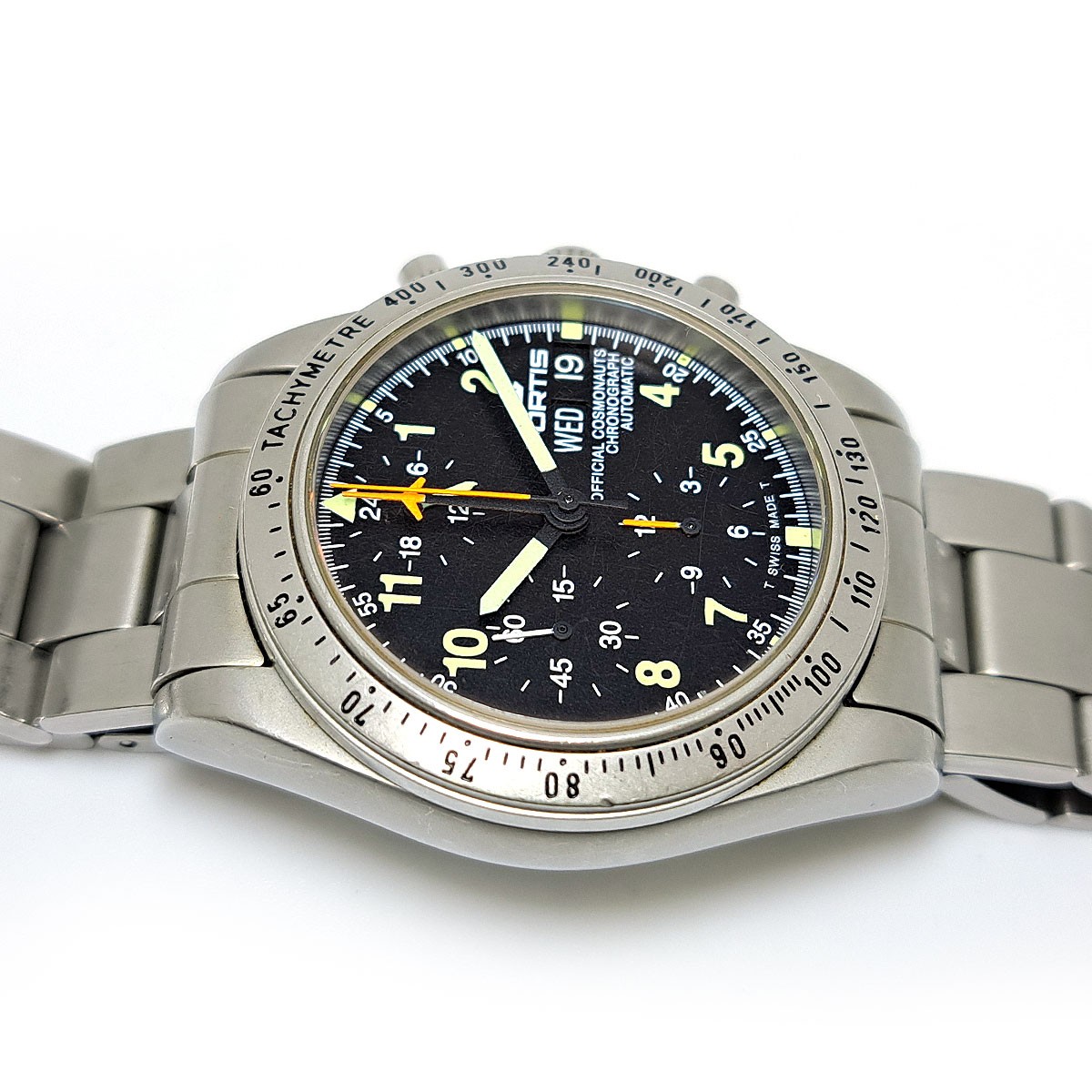 FORTIS 602.22.142 Official Cosmonaute Chronograph Lemania 5100 Automatic