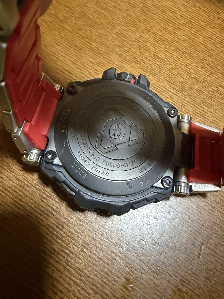 MTG S1000RS 1AJF CASIO G SHOCK wristwatch MT G radio solar chronograph worn twic