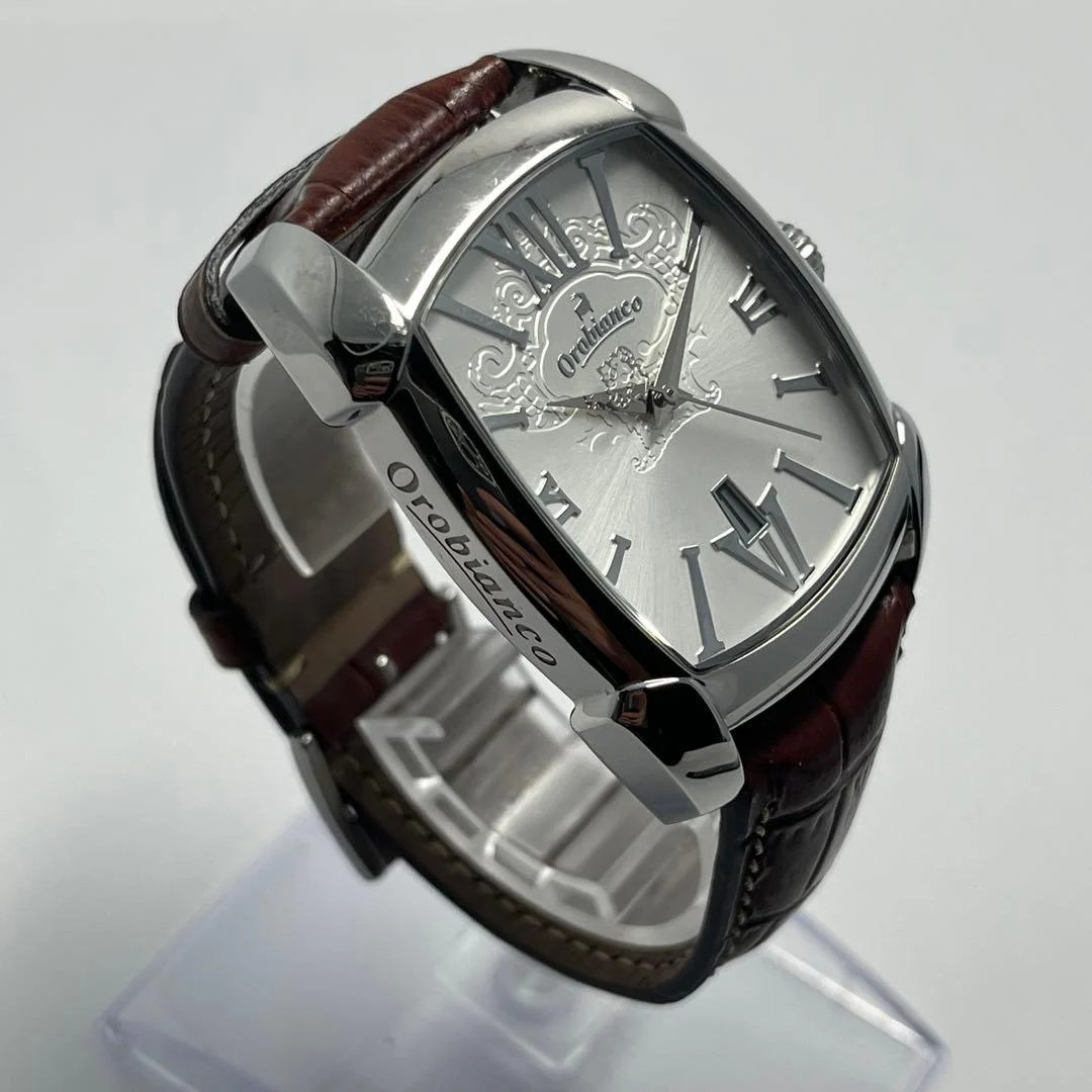 Orobianco RettangOra OR-0012N Quartz Rectangular Watch 1.69×1.10in