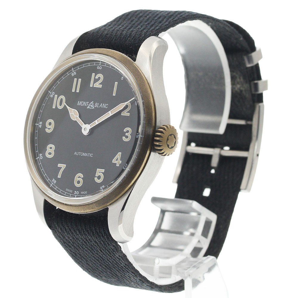 MONTBLANC 1858 automatic 117832 black Dial Automatic Men’s Watch_937861