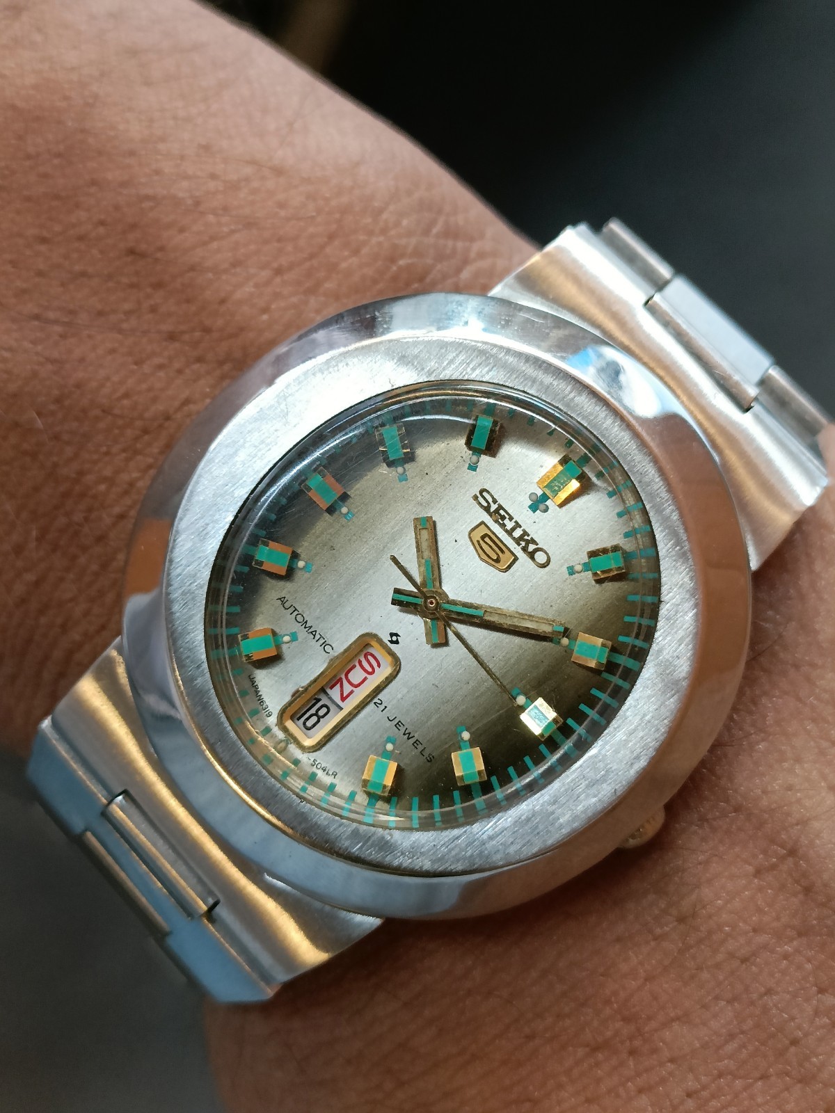 VINTAGE SEIKO 5 21 AUTOMATIC 6319-5030 JAPAN MEN’S WORKING CONDITION