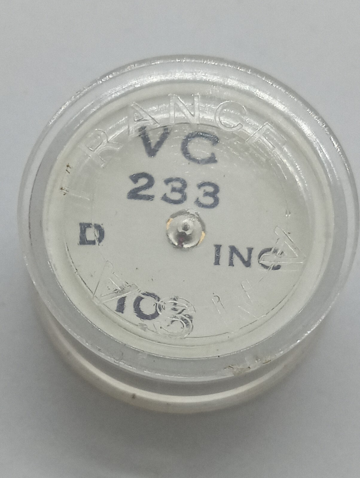 Vintage NOS NEW Old Stock Balance Wheel Complete Cupillard Cal. 233 VC 233 Incab
