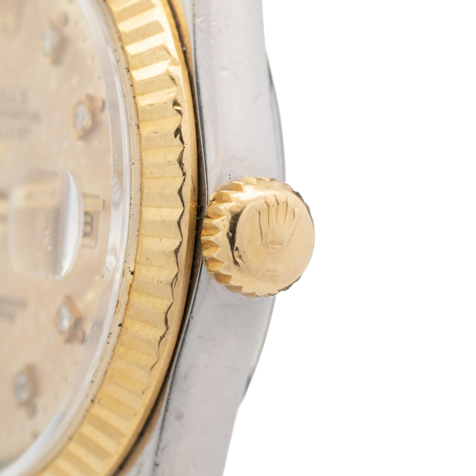 Rolex 36mm Datejust SS/YG 16013 Patina Dial