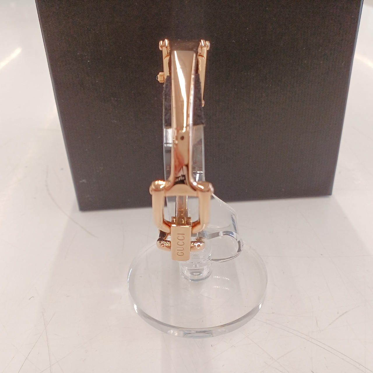 [A4N] Gucci 1500L 1P Diamond Pink Gold Plated Quartz Ladies Watch [f8w]