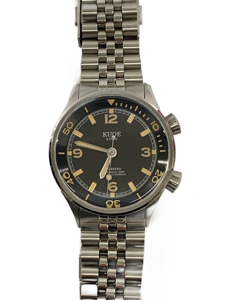 KUOE KYOTO Automatic Watch Analog Stainless Steel Black 90-011