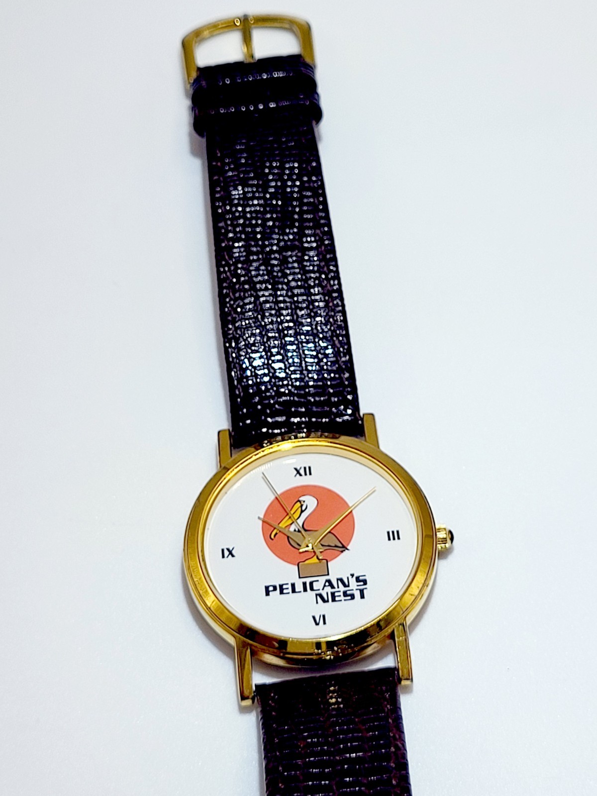 Watchit PELICAN NEST 33mm Quartz Works [N.MINT] 1991 Japan Unisex Vintage Watch