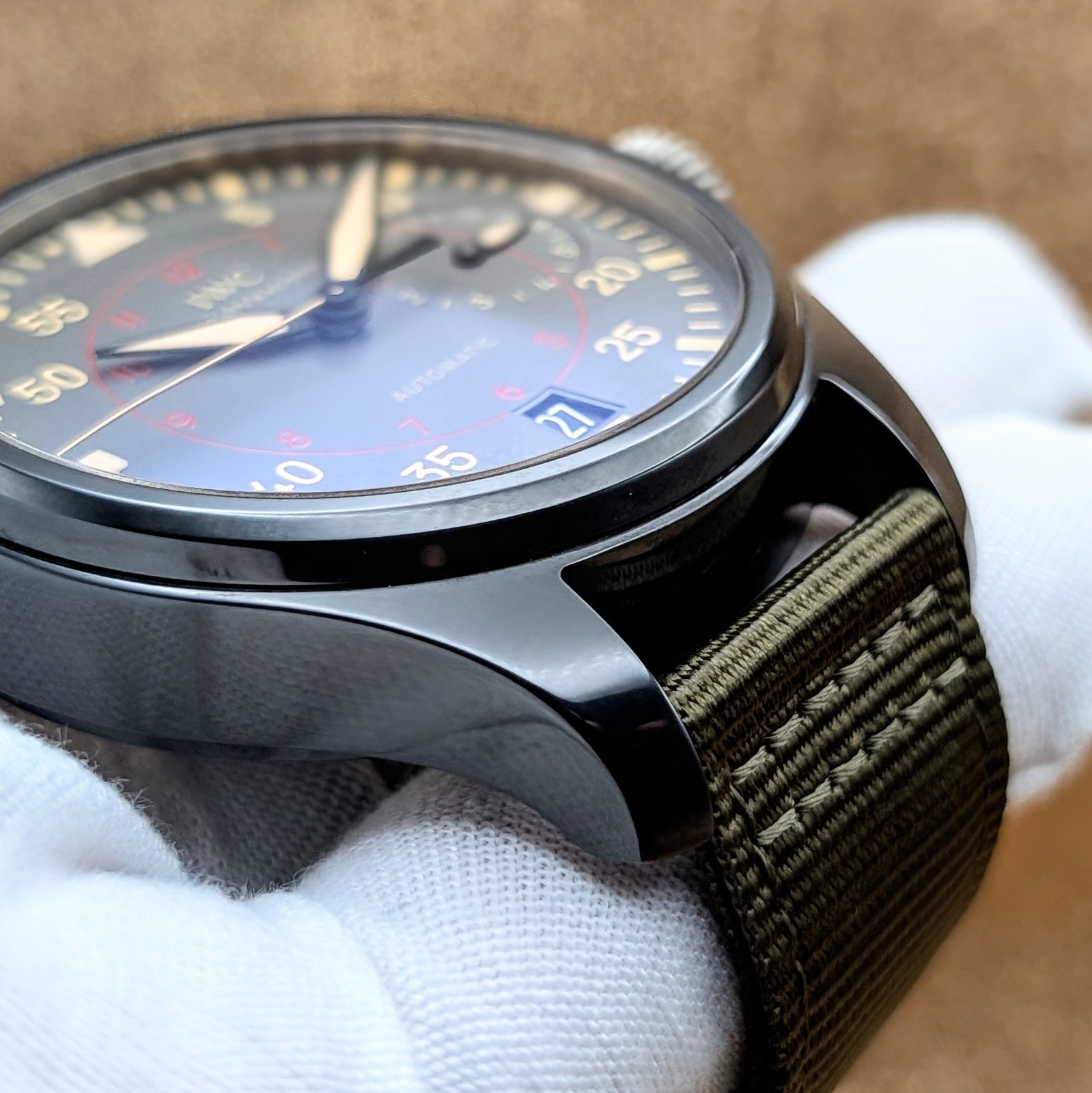 IWC Big Pilot Top Gun Miramar Automatic Ceramic 48.6mm Watch IW501902 B/P