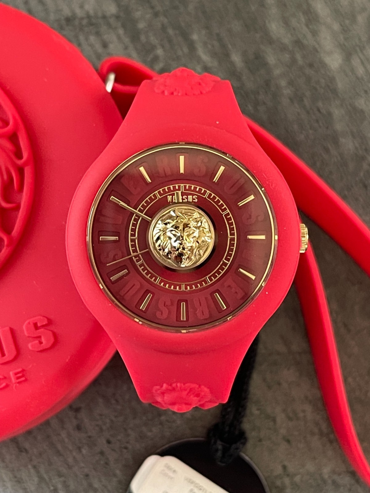 Versace Versus Womens Watch Red Brand New with Case