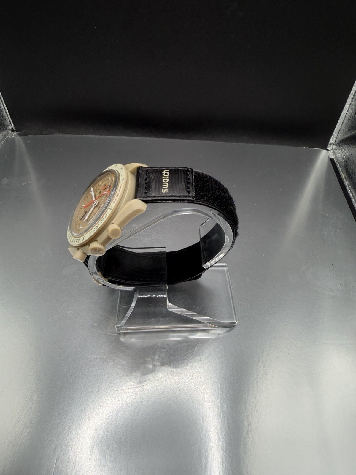Swatch Bioceramic Speedmaster Mission to Jupiter 42mm Chronograph Quartz
