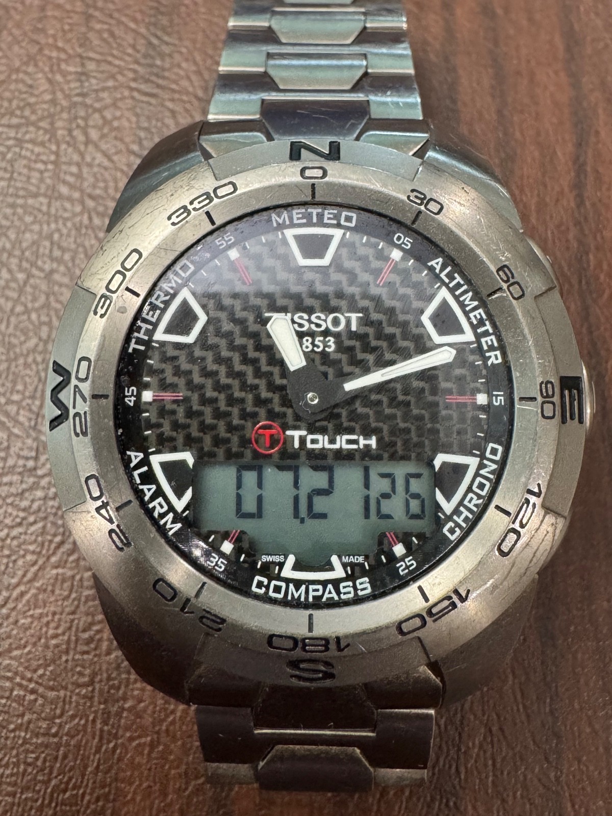 Tissot T-Touch Expert Carbon Fiber Watch