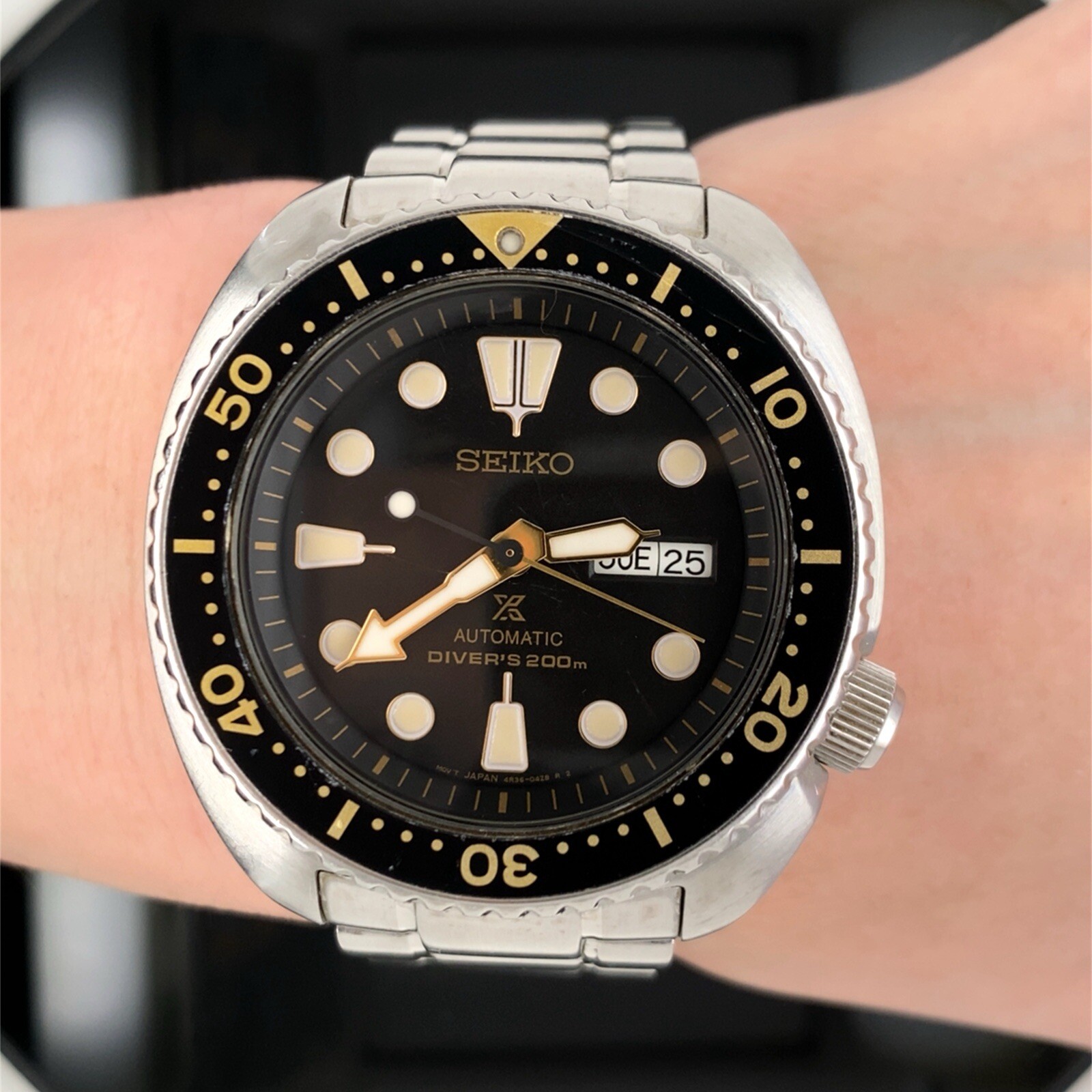 Seiko Prospex Classic Turtle Diver 200M Automatic Men’s Watch $1100 Retail
