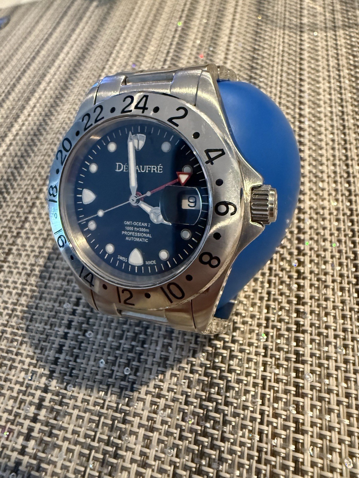 Debaufre GMT-Ocean 2 Automatic 300M Swiss GMT Stainless Steel Watch