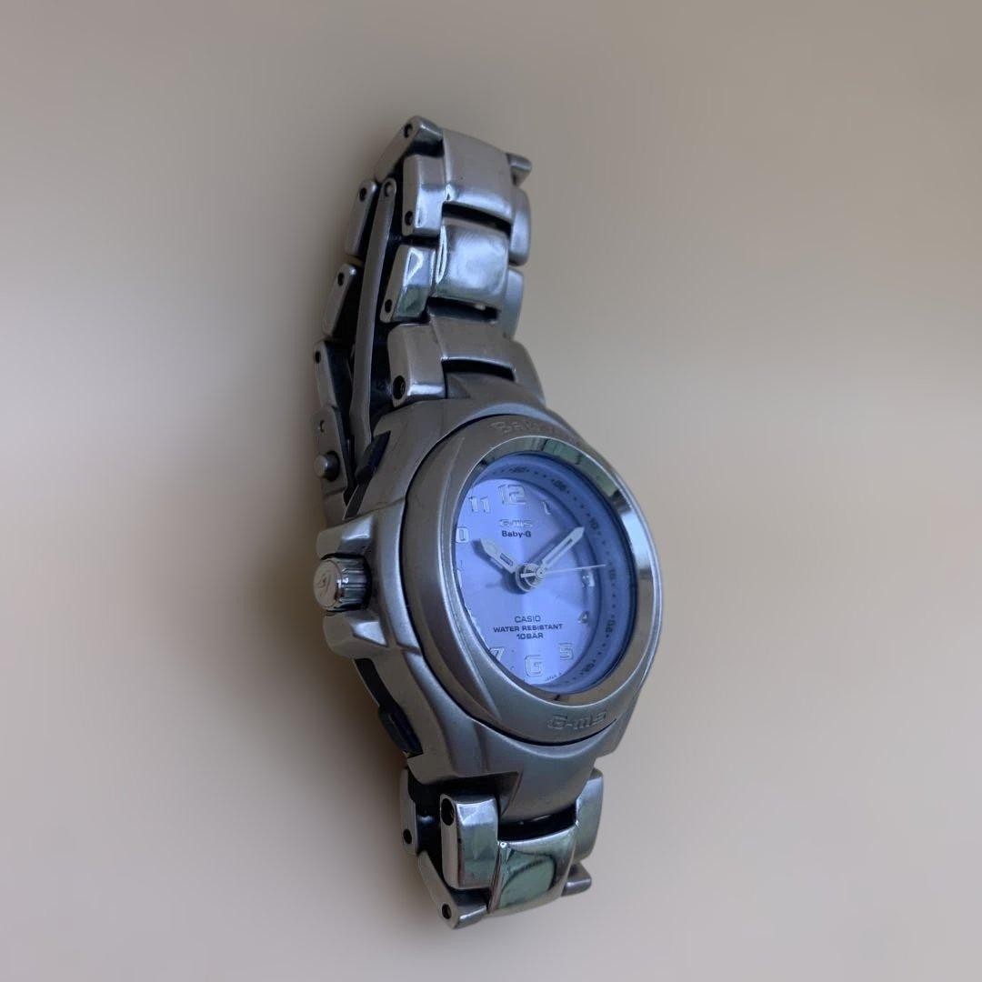 CASIO Baby-G MSG-501 Silver Watch G-MS