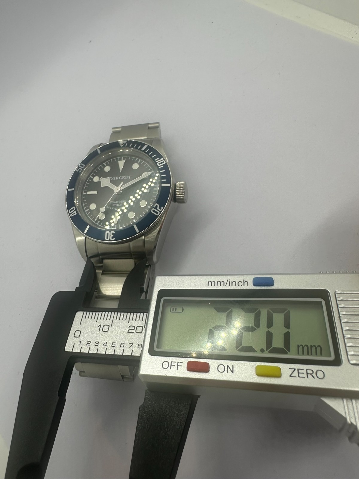 Corgeut 2010 Miyota 8215 41mm Sapphire Automatic 200M Diver Watch