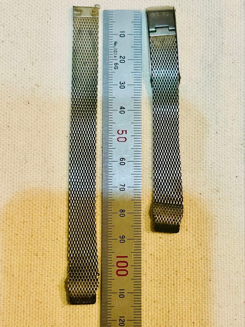 SEIKO watch strap, 10mm lug width, metal mesh strap, XHM060