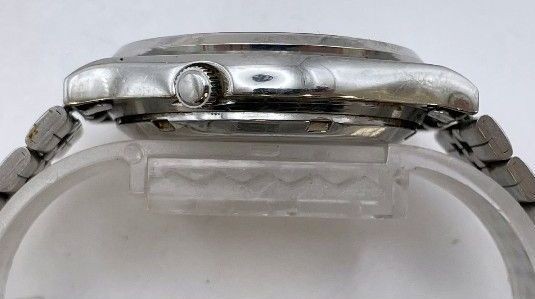 SEIKO 5 7S26 3170 Automatic Analog Round Silver Men’s Watch Working Used