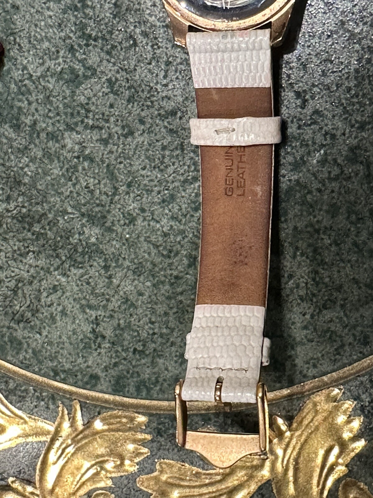 Bulova Classic Women’s Rose Gold Diamond Leather Strap Watch Classic 12 Diamonds