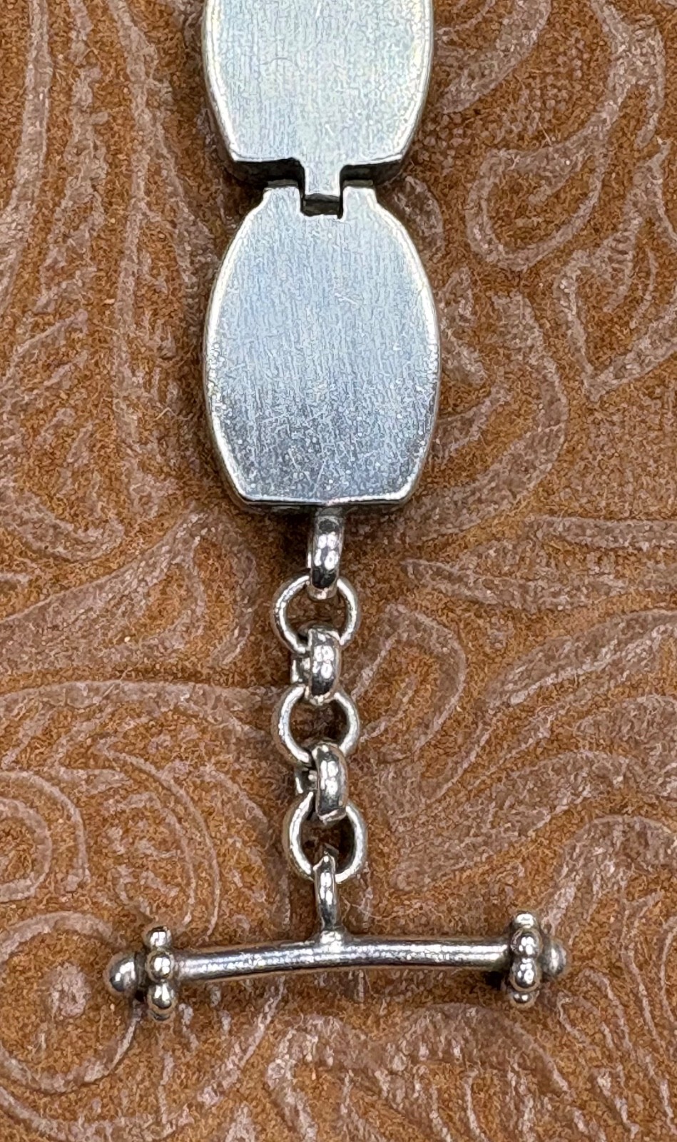 Southwest Style Women’s Bracelet Watch~Sterling, Turquoise, Lab Opal-New/Refurb.