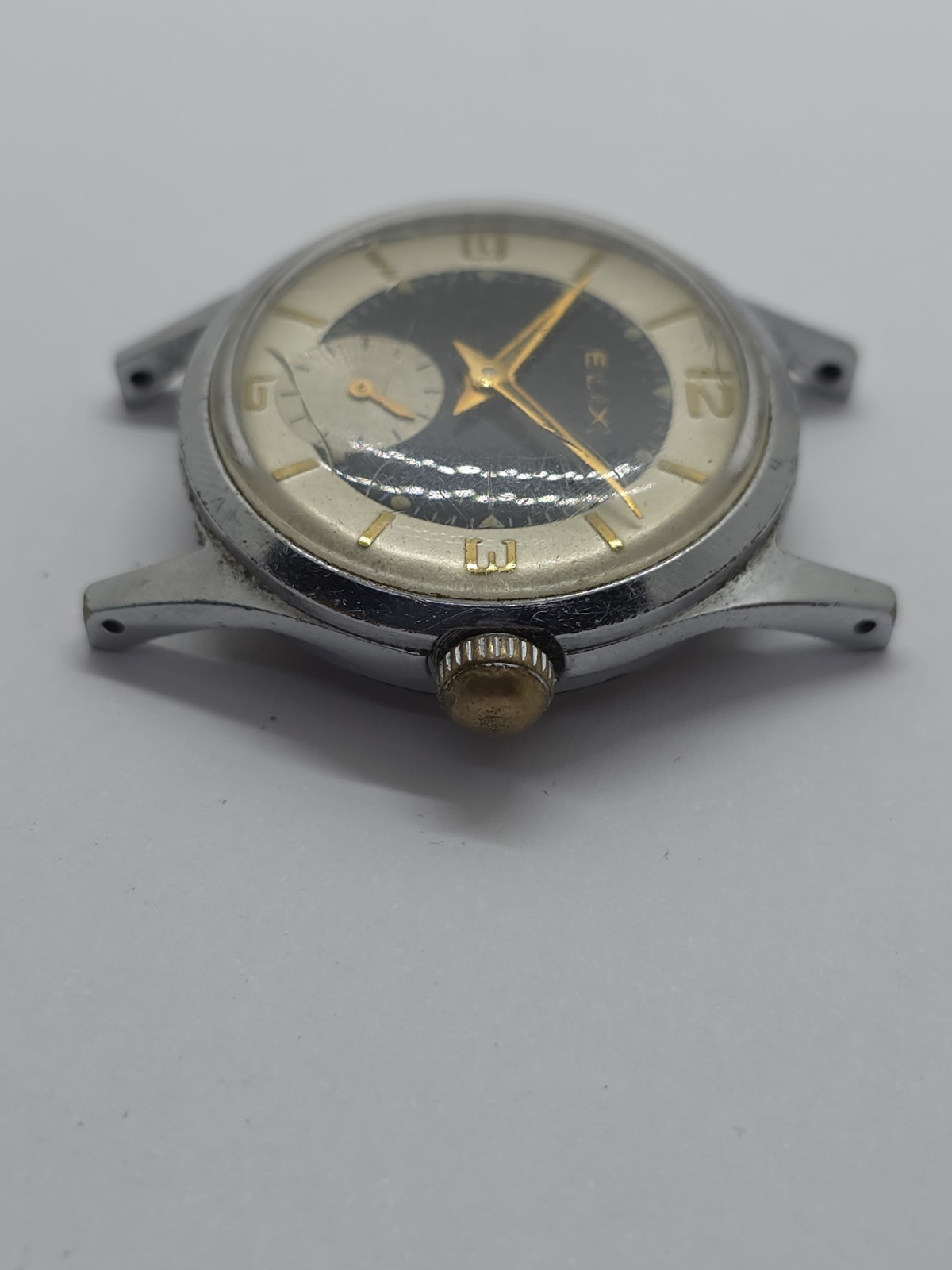 Vintage Beautiful Elix CUPILLARD Cal. “233 NEW” Watch 1950 Good Main Spring 🇫🇷