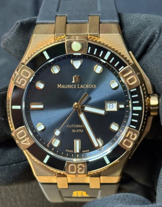 Maurice Lacroix Aikon Venturer Bronze Auto 43 mm Watch (AI6058-BRZ0B-330-2)