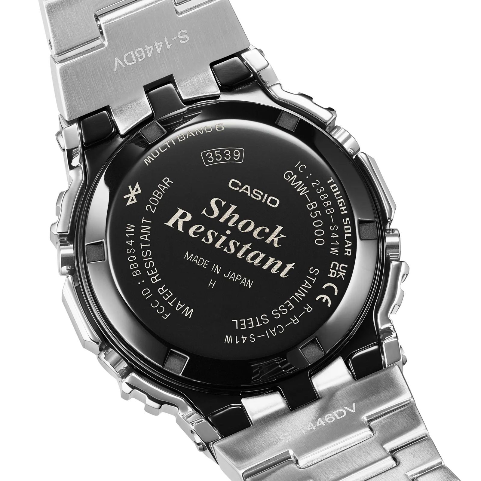 Full Metal Bluetooth Equipped Solar Radio G SHOCK CASIO G SHOCK GMW B5000D 2JF