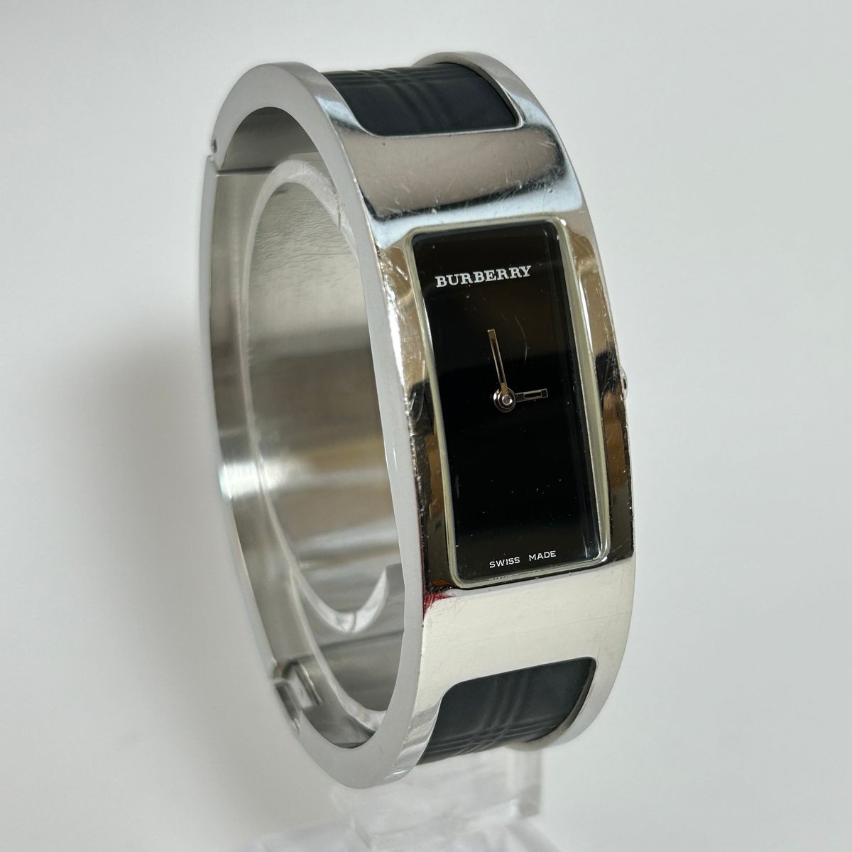 BUBERRY Burberry bangle black quartz ladies