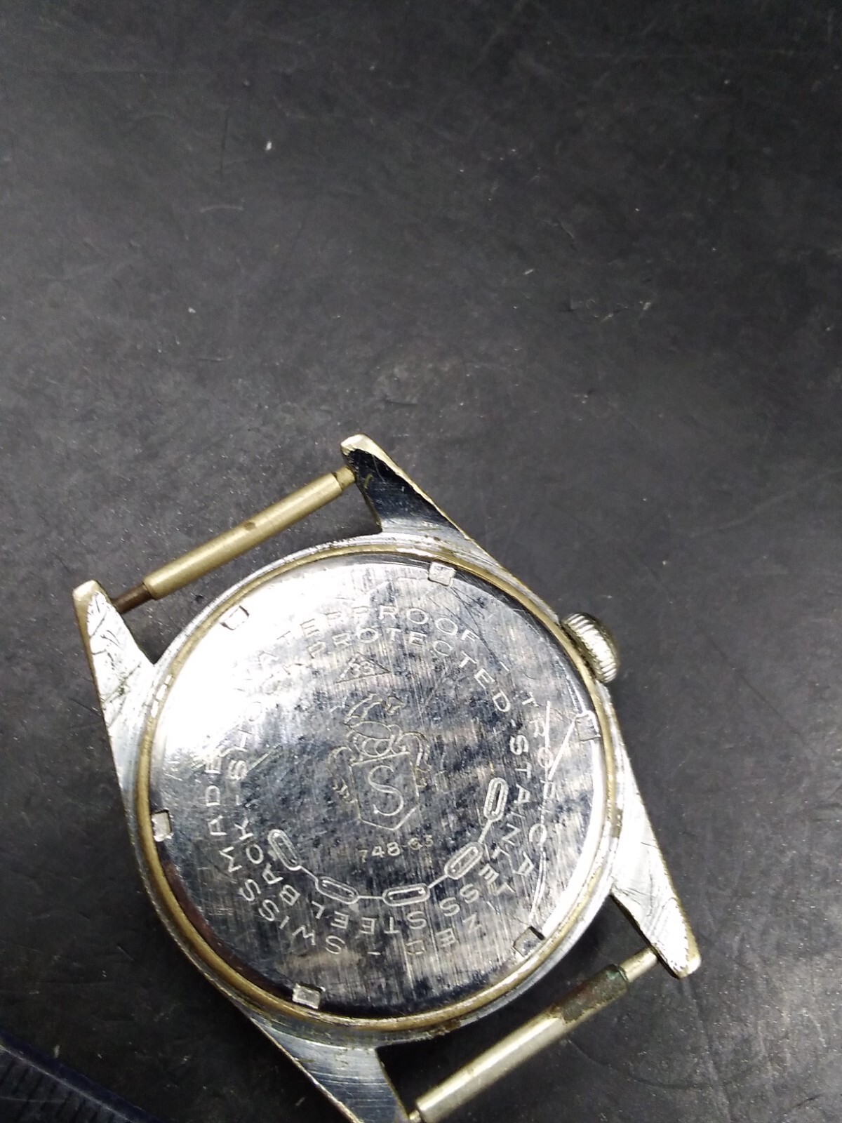 Vintage Sandoz Automatic Mens Wristwatch Working Order