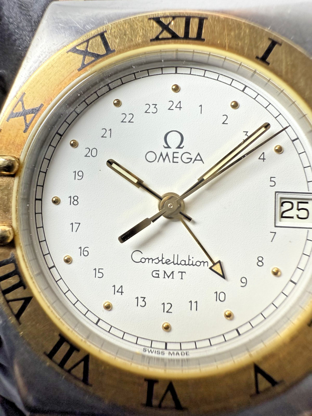 Omega Constellation GMT 396.1060 Quartz Men’s Watch Swiss Made