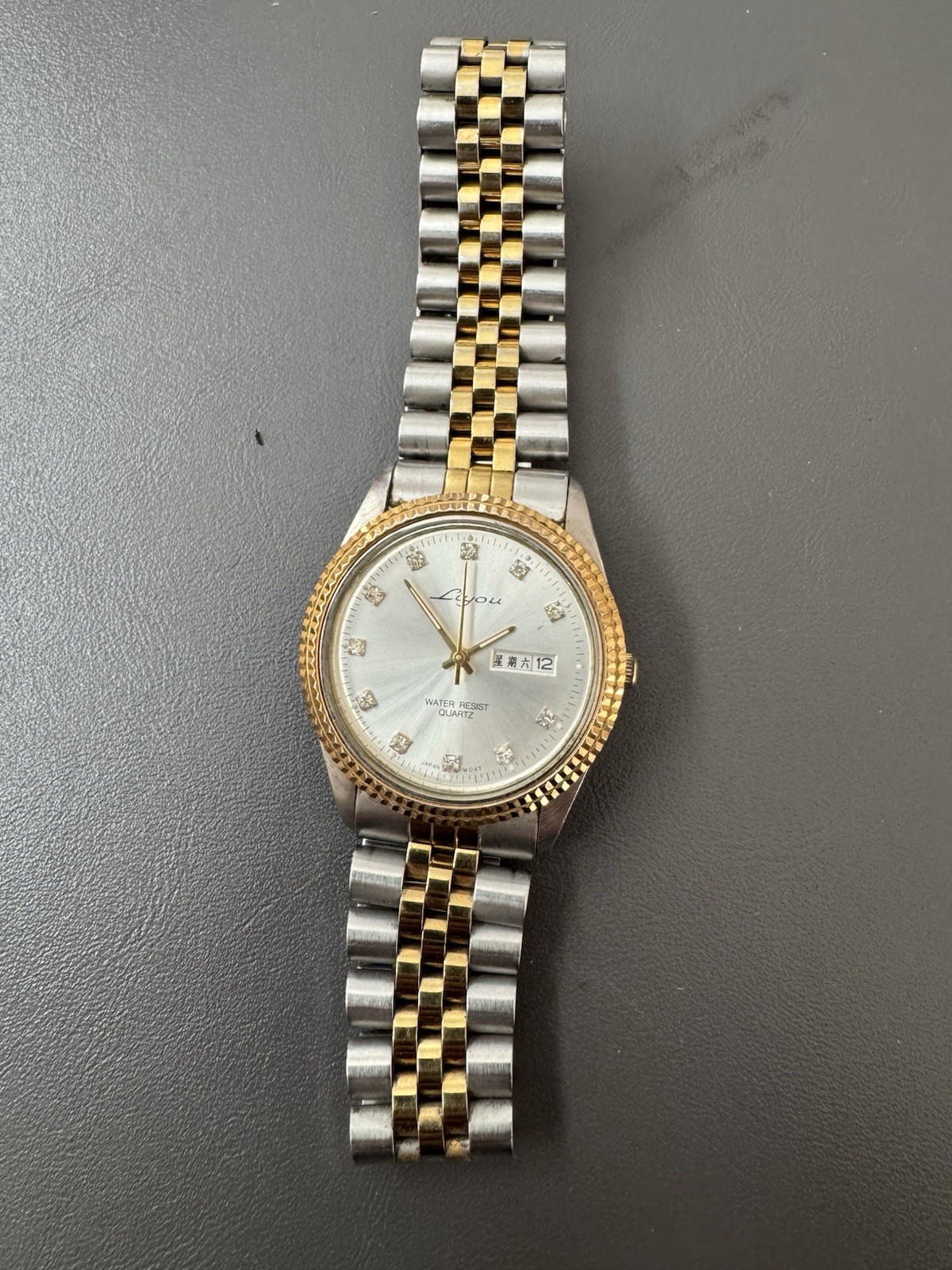 CHINA CHINESE LIYOU MEN’s Watch 18k Plated.
