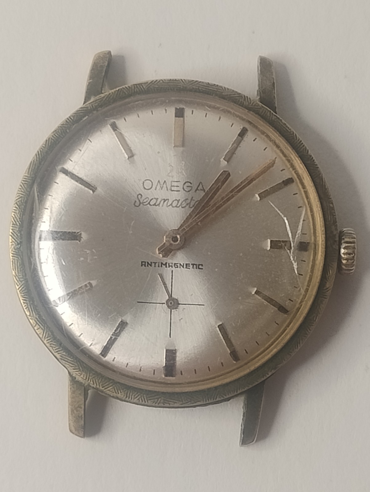Vintage Mechanical Watch Omega Style – READ DESCRIPTION & SEE PHOTOS (Curiosity)
