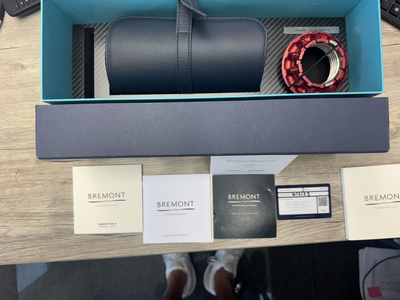 Bremont WR-22 Williams Racing F1 Automatic Watch – Hardly worn