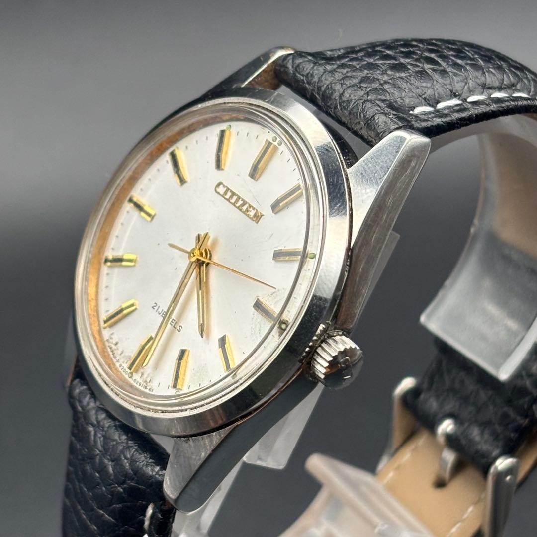 [Rare and in excellent condition] Citizen 53-8051 21 jewels, manual winding, ant
