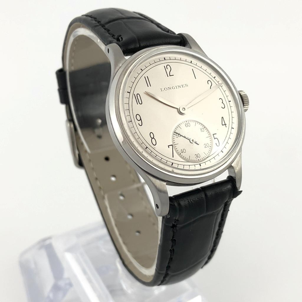 SWISS RARE LONGINES FROM CA 1920 MANUAL WIND WORKING WELL STEEL JUNIOR WATCH