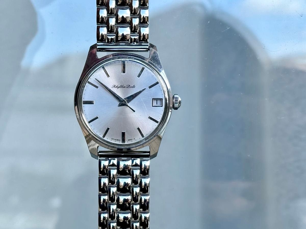 Citizen Rhythm Date 60’s hand wound vintage wristwatch