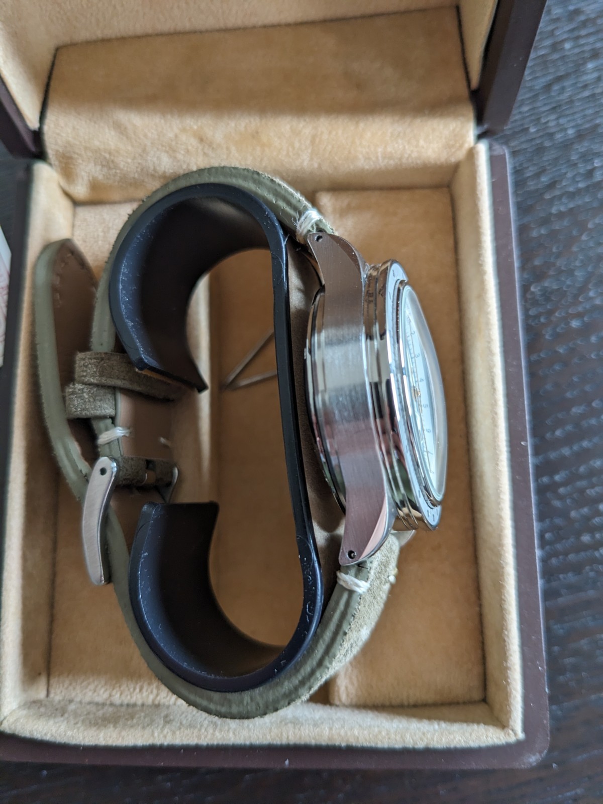 💚 Lemania 5100 Chronograph – Military Field Watch – NOS – Vintage