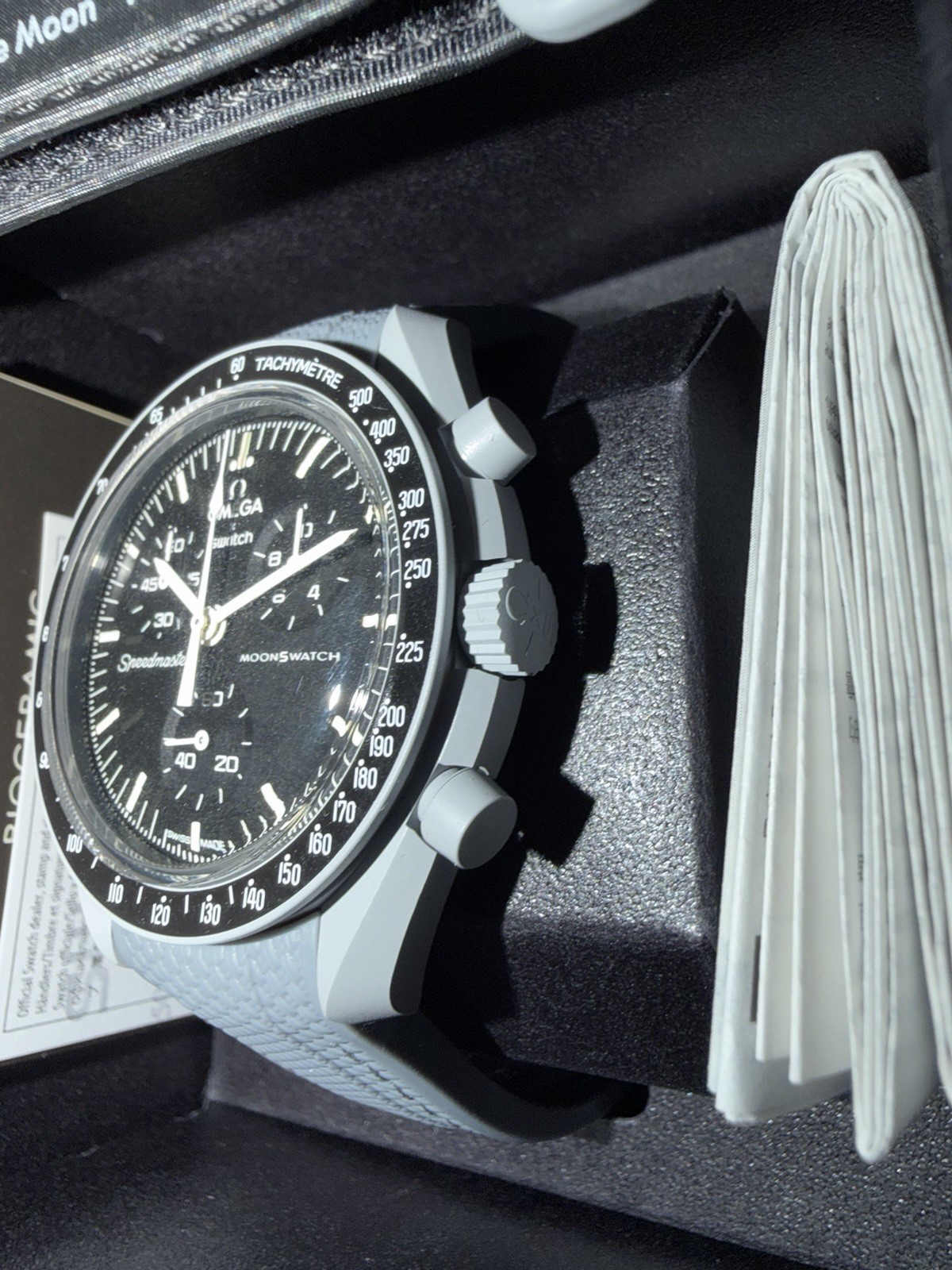 OMEGA x Swatch Speedmaster MoonSwatch Mission to the Moon Quartz Chrono 42mm