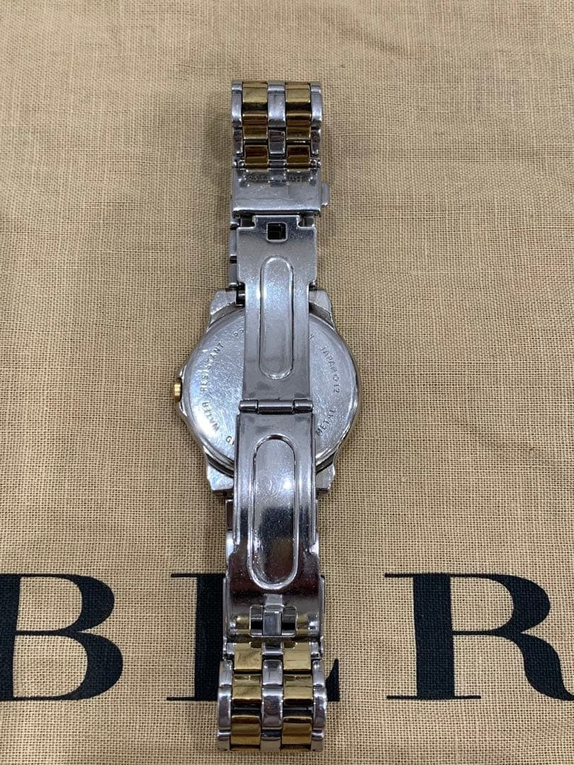 BURBERRY antique watch gold silver