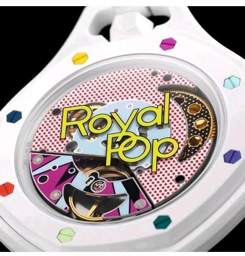 Swatch x Audemars Piguet Royal Pop Huit Blanc Rare Savonnette BNIB Sealed