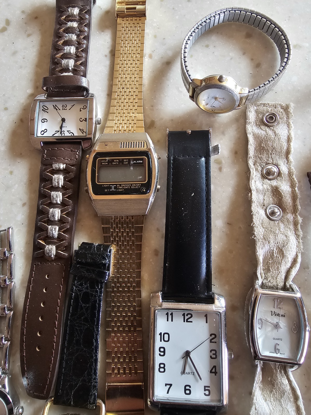 Watch Repair Lot – Assorted Men’s & Women’s Watches for Parts/Repairs