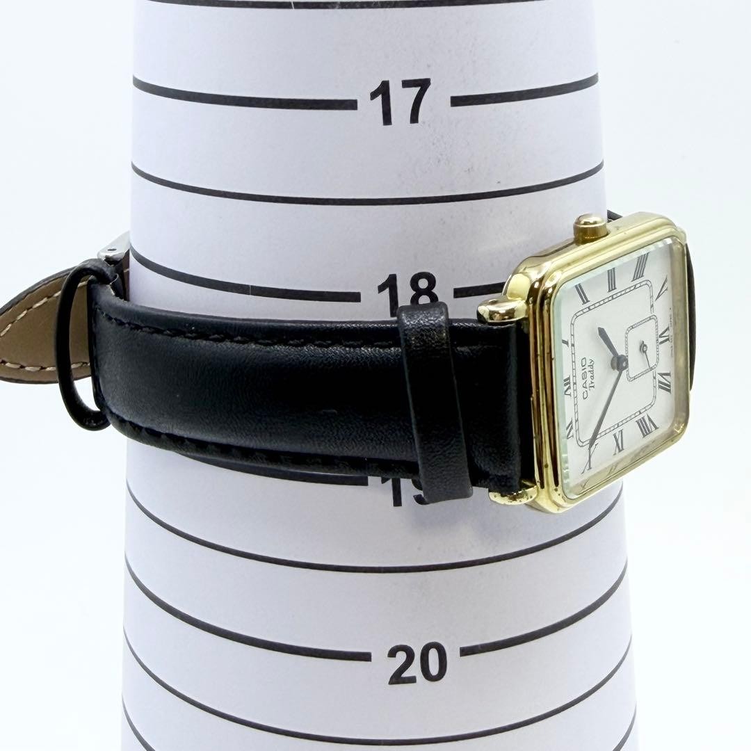 CASIO Smoseko Square Roman Watch with New Battery and New Strap