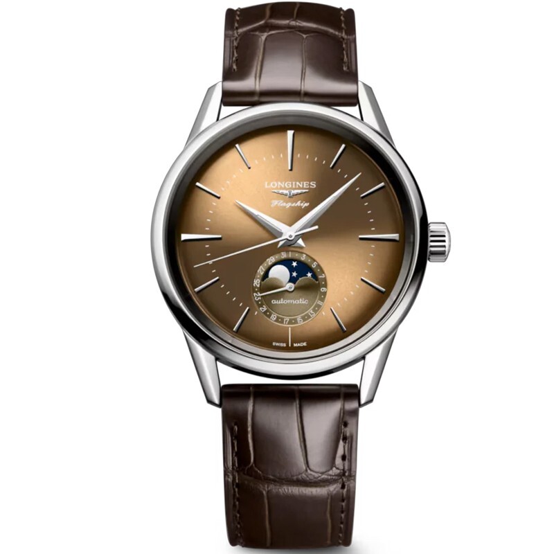 New Longines Flagship Heritage Moonphase 38.5mm Men’s Watch L48154622