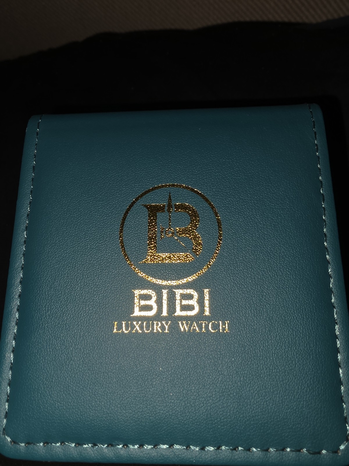 Luxury Iced Out Watch Gold With Black Dial