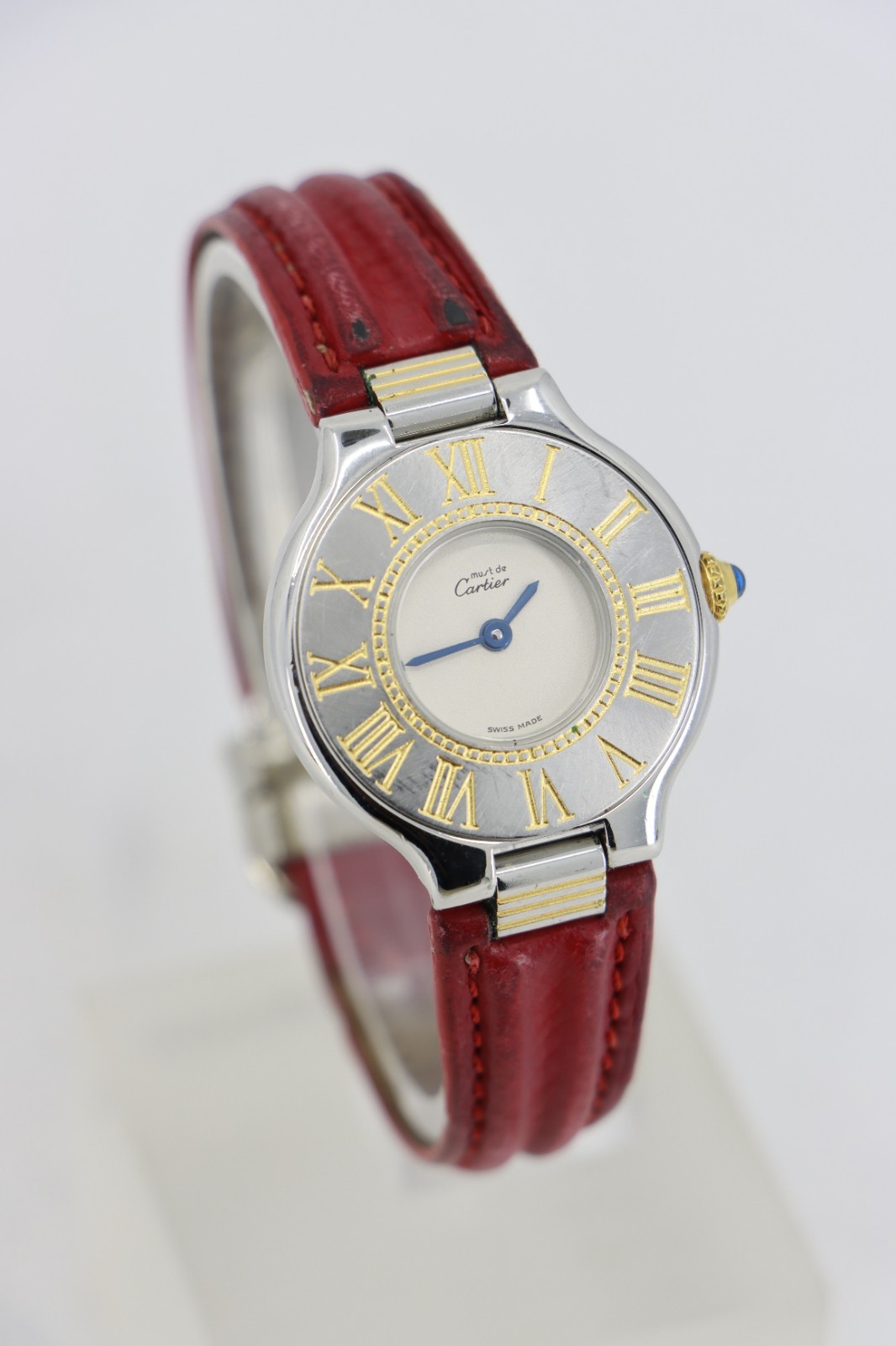 Cartier Must de Cartier 21 Watch, Quartz Movement, Stainless Steel Case, 28mm