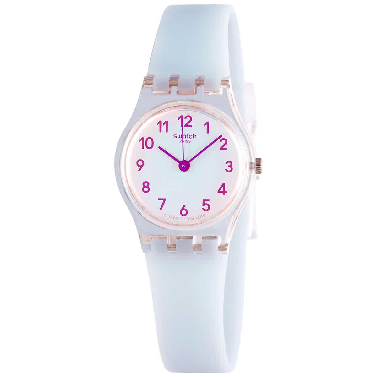 Swatch Casual Blue Quartz Blue Dial Ladies Watch LK396