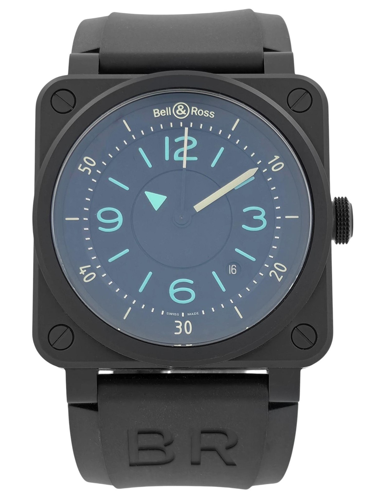 Bell & Ross BI-COMPASS BR 03-92 Date Limited Ed. Ceramic 42MM Men’s Automatic