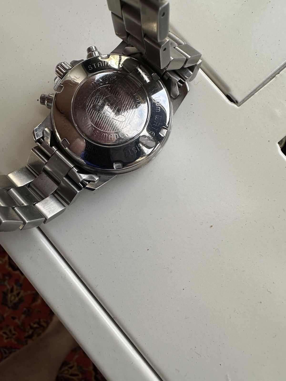 MAURICE LACROIX Chronograph Automatic Black Dial Stainless Steel Watch