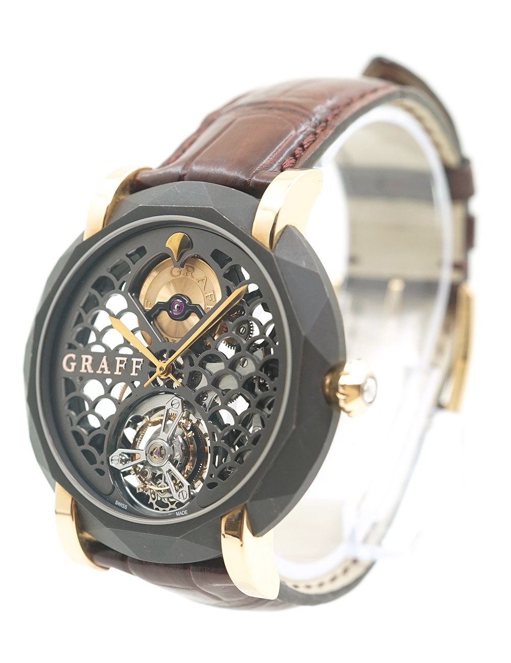 Graff MasterGraff Ultra Flat Icon Skeleton Tourbillon MGSU43DL Titanium