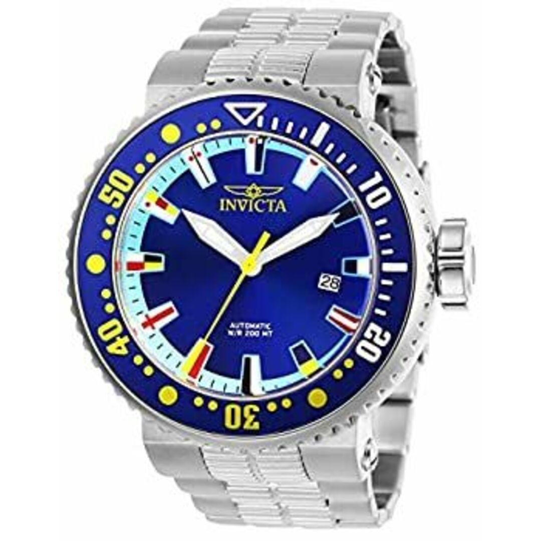 Invicta Men’s 27664 Pro Diver Automatic Watch Blue Red White Black From Japan
