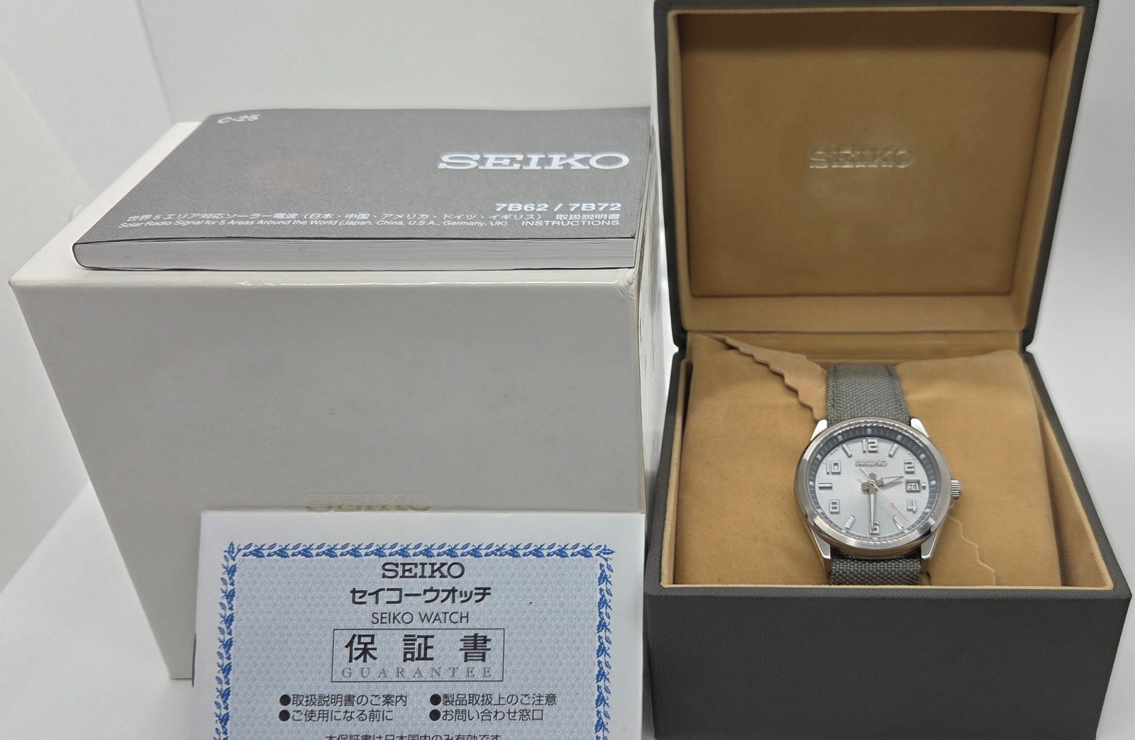 Seiko Selection Limited Edition 700pc Collaboratiion Tapisserie Dial Solar Watch