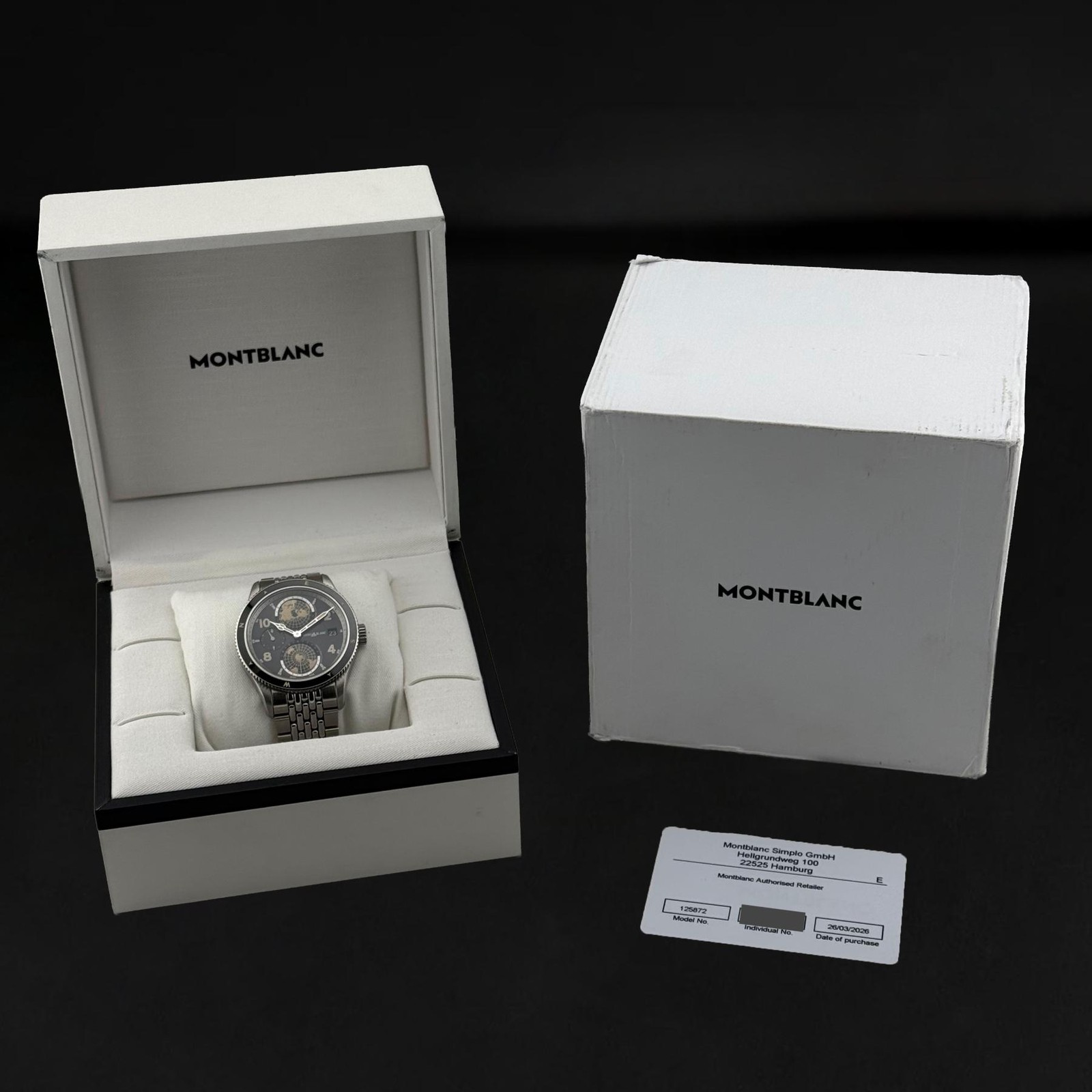 Montblanc 1858 Geosphere Automatic 2026, 125872 – Complete Set